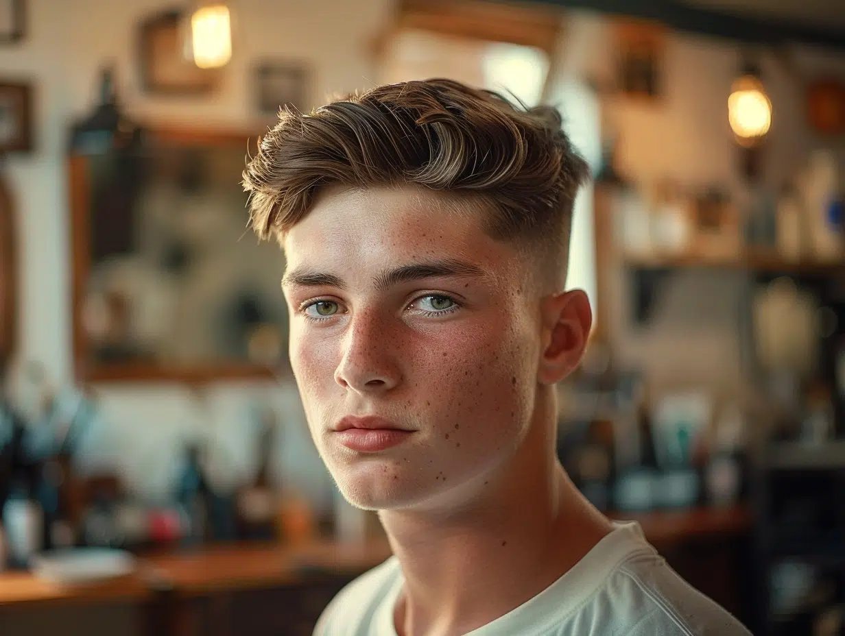 Coupe homme court dégradé : Les tendances du moment