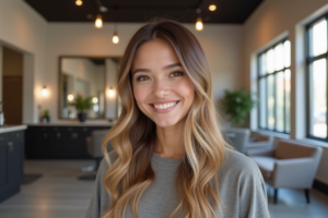 Dégradé de cheveux mi-longs : idées de coiffures faciles