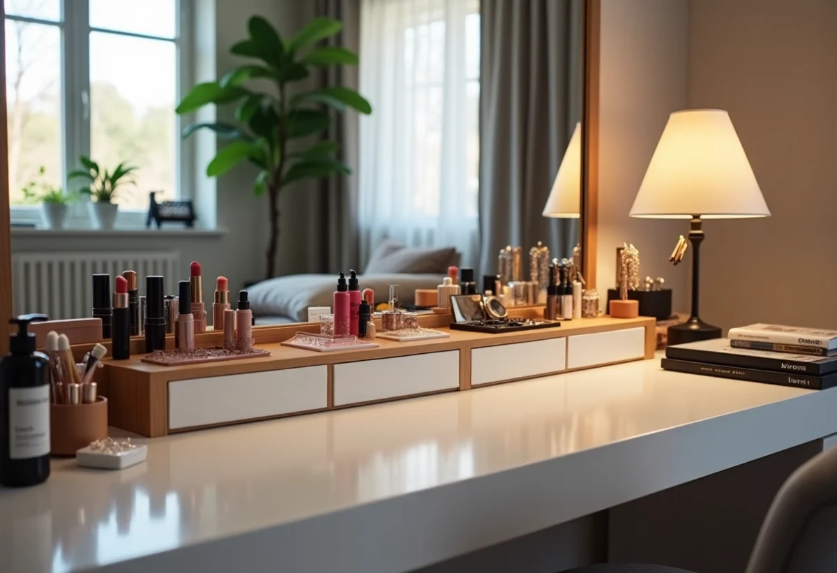 Vanity femme : astuces de rangement pour optimiser votre espace