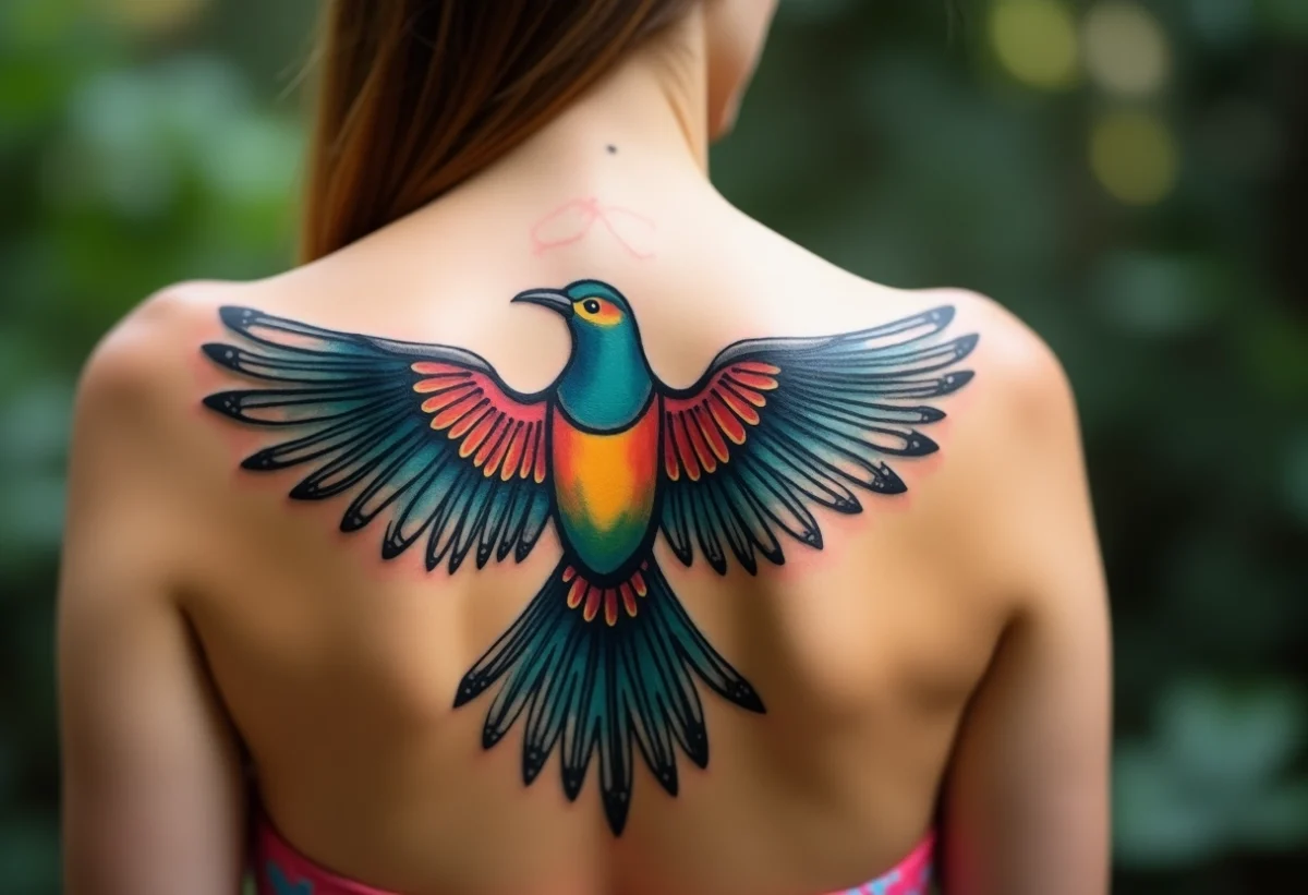 Tatouage oiseau : significations spirituelles et mythologiques