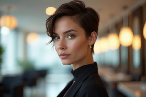 Coupe courte pour cheveux épais : le vade-mecum suprême pour un look tendance