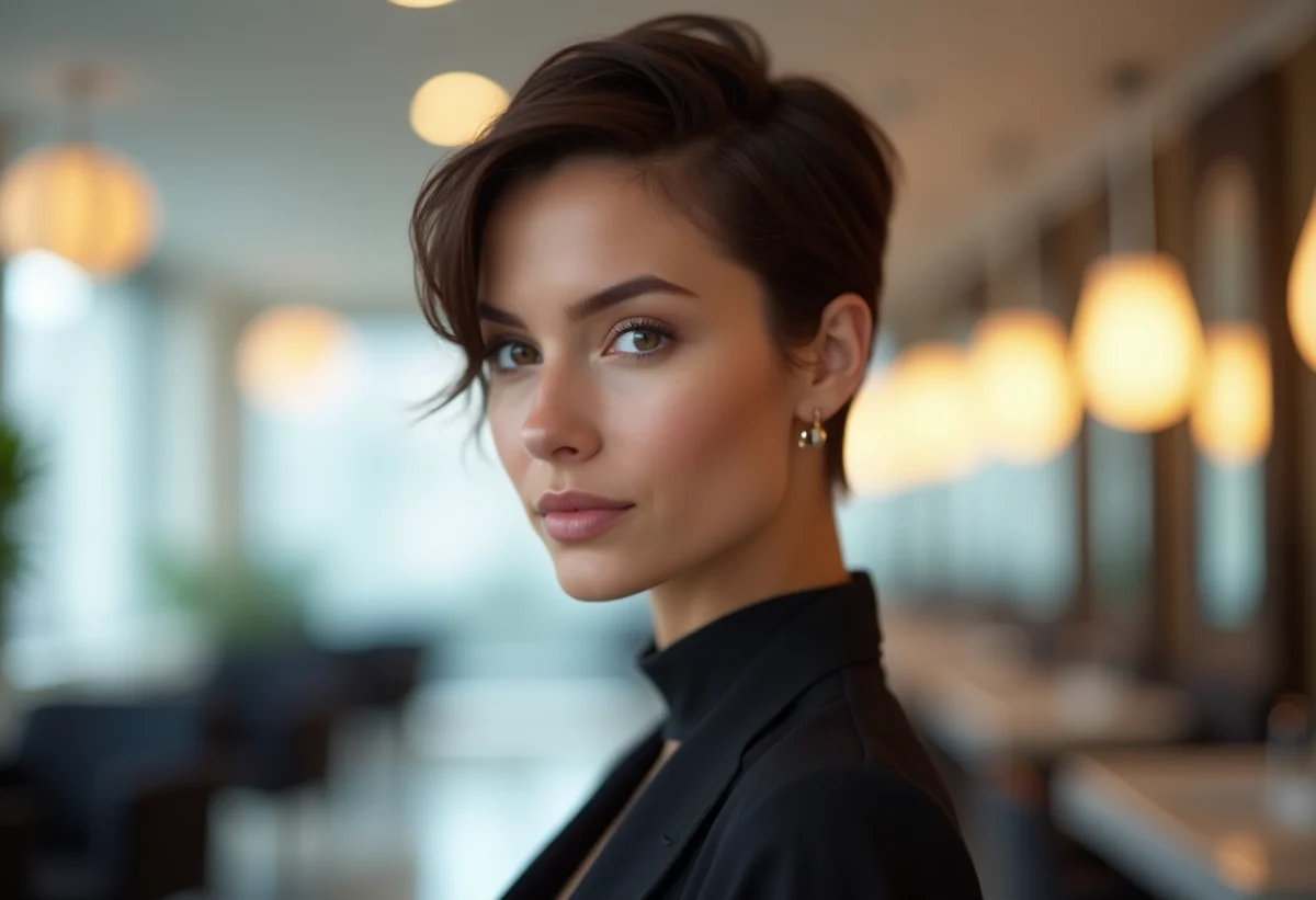 Coupe courte pour cheveux épais : le vade-mecum suprême pour un look tendance